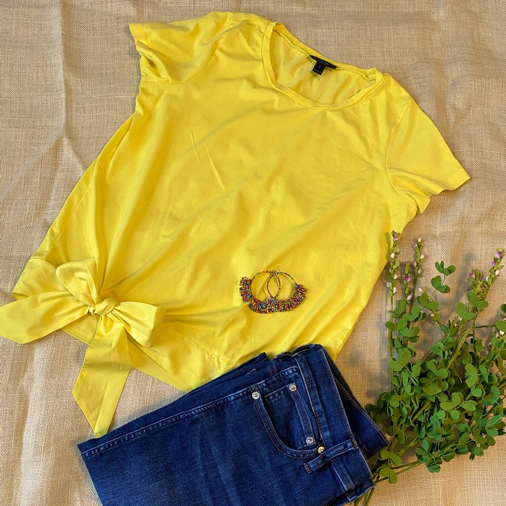 Jcrew Side Tie Top